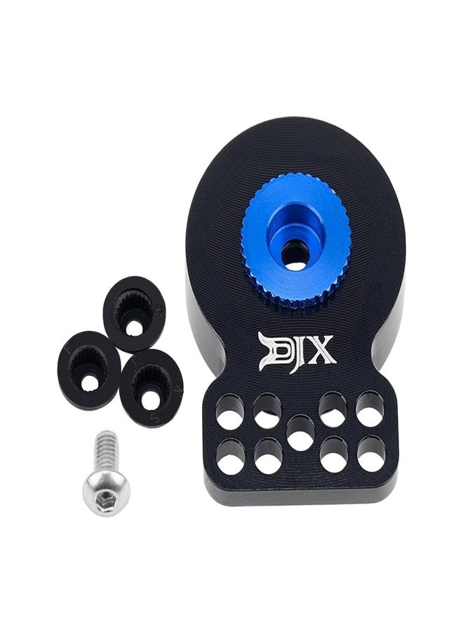 DJX CNC Aluminum Porous Servo Saver 23T/24T/25T (Black) - Image 1